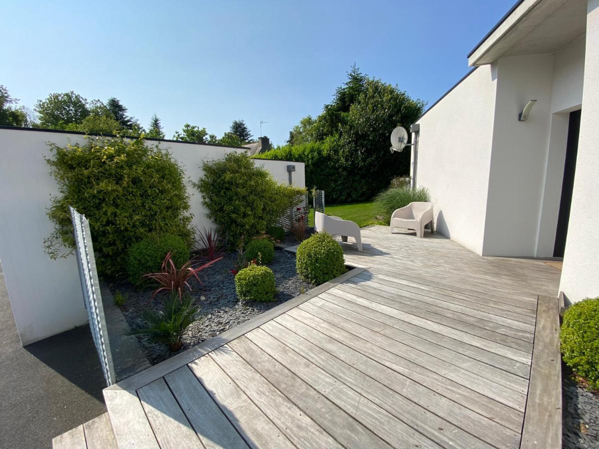2 Maisons De Vacances Sittelles Lodge 콩카르노 외부 사진