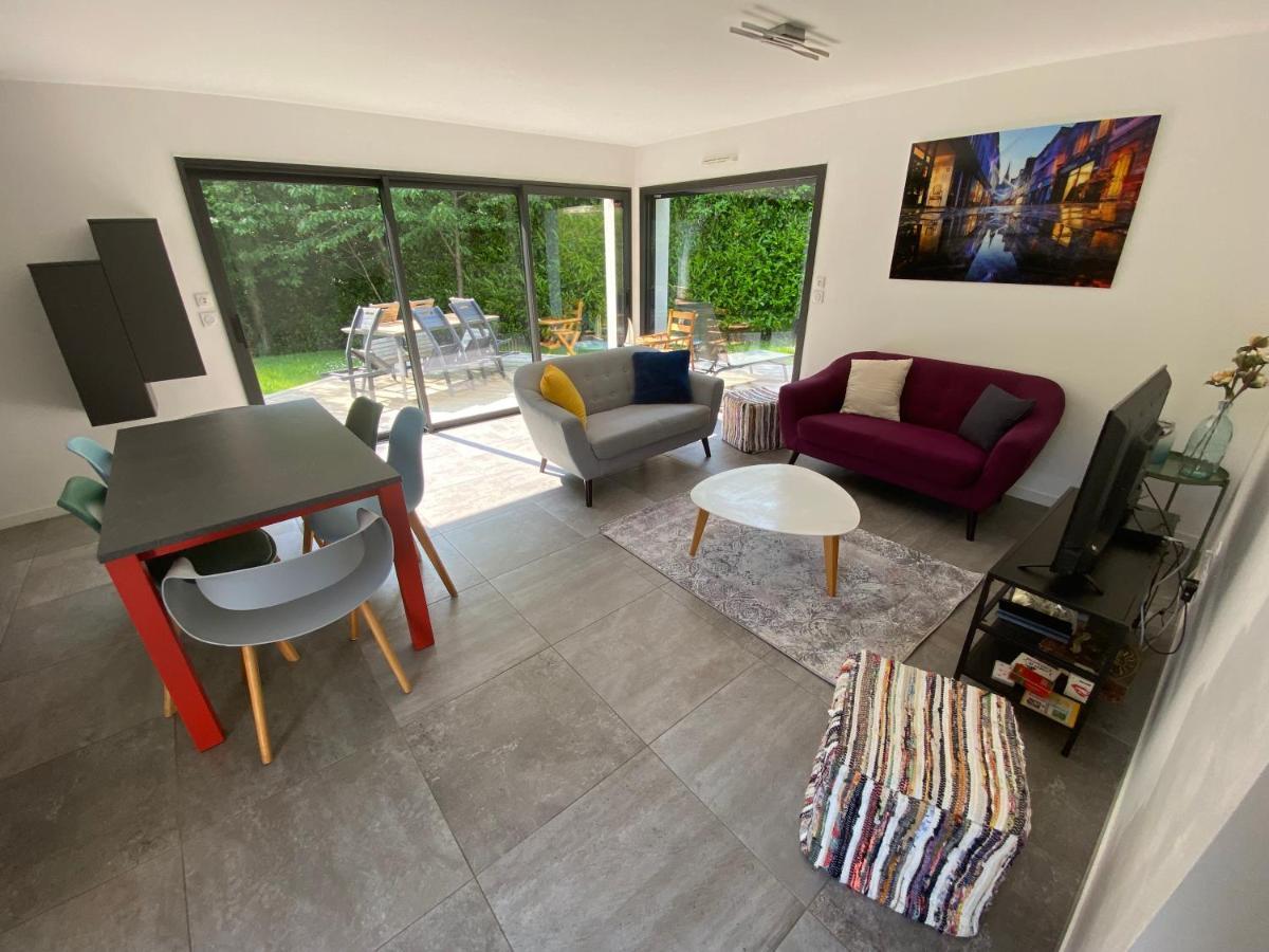 2 Maisons De Vacances Sittelles Lodge 콩카르노 외부 사진