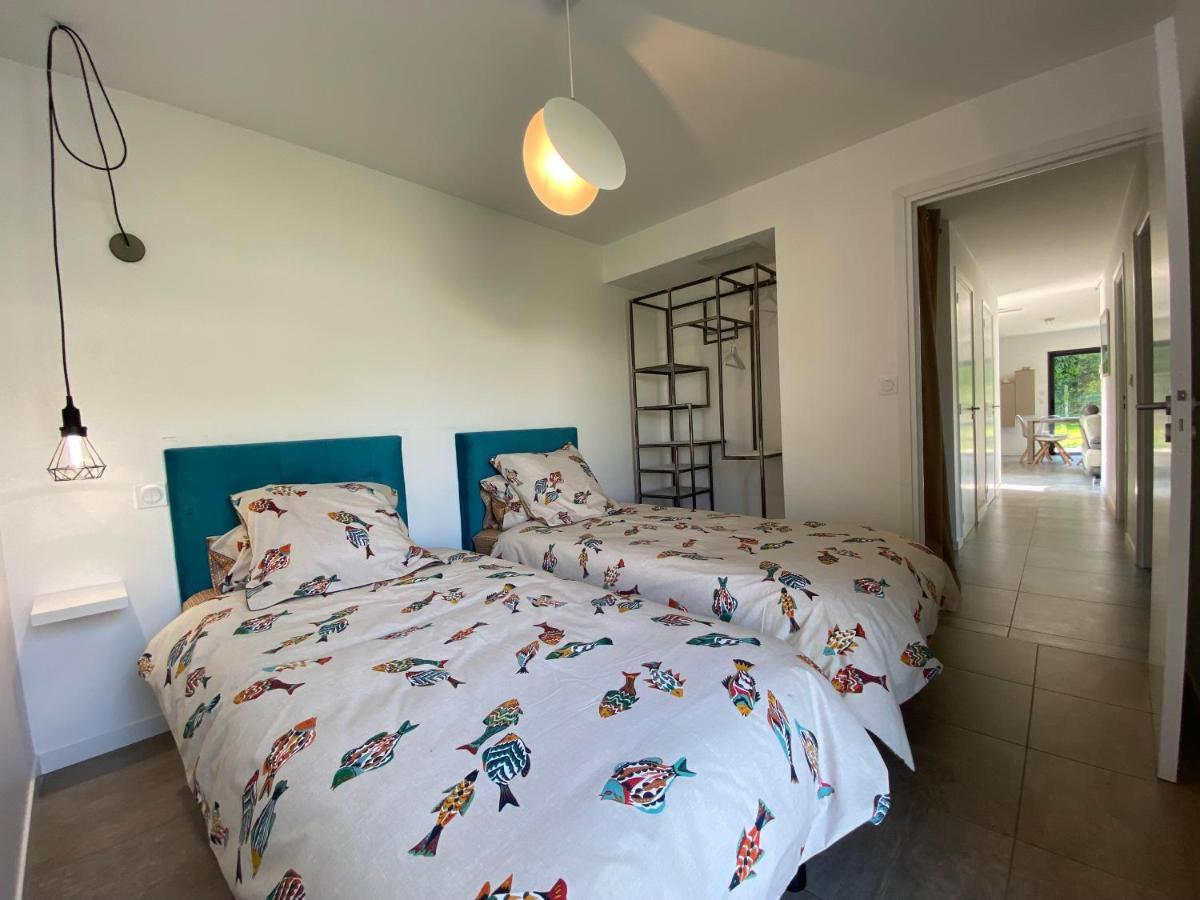 2 Maisons De Vacances Sittelles Lodge 콩카르노 외부 사진